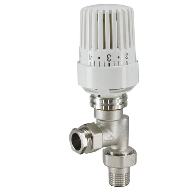 thermostatische radiatorventiel 1/2''x15mm axiaal
