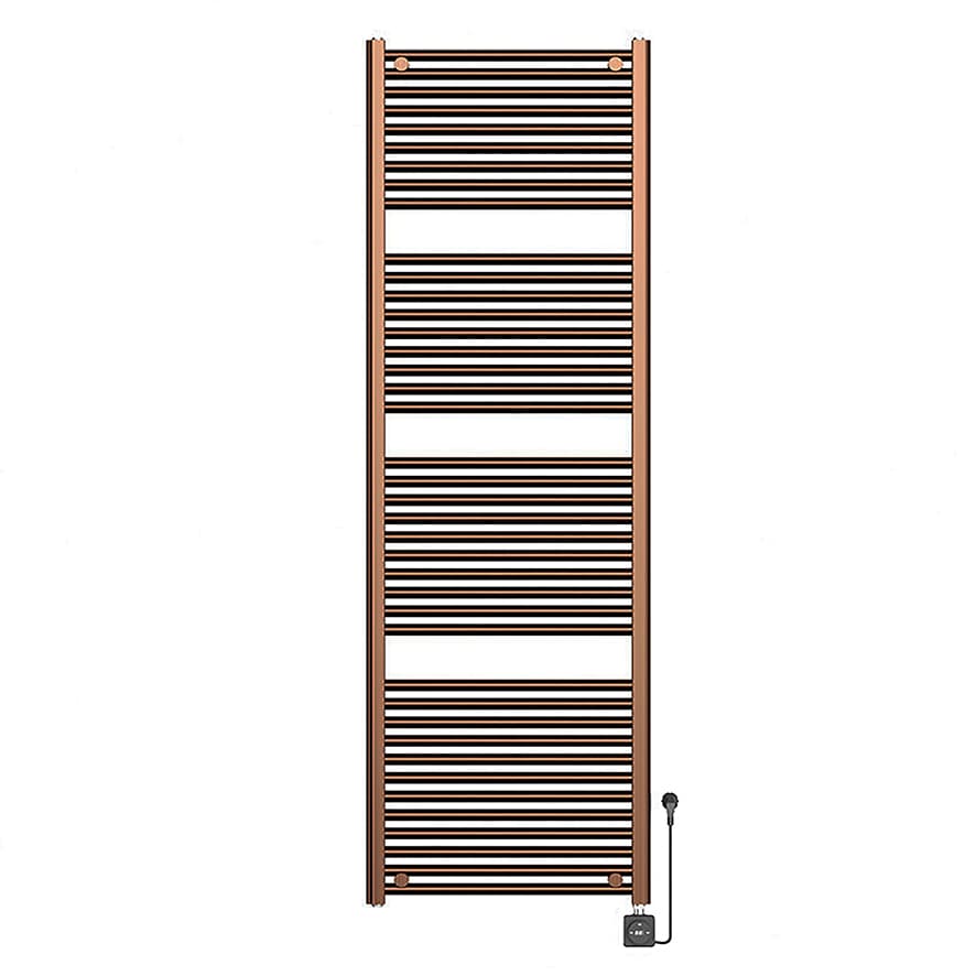 Elara elektrische radiator Smart WiFi 181,7 x 60 cm geborsteld brons koper PVD