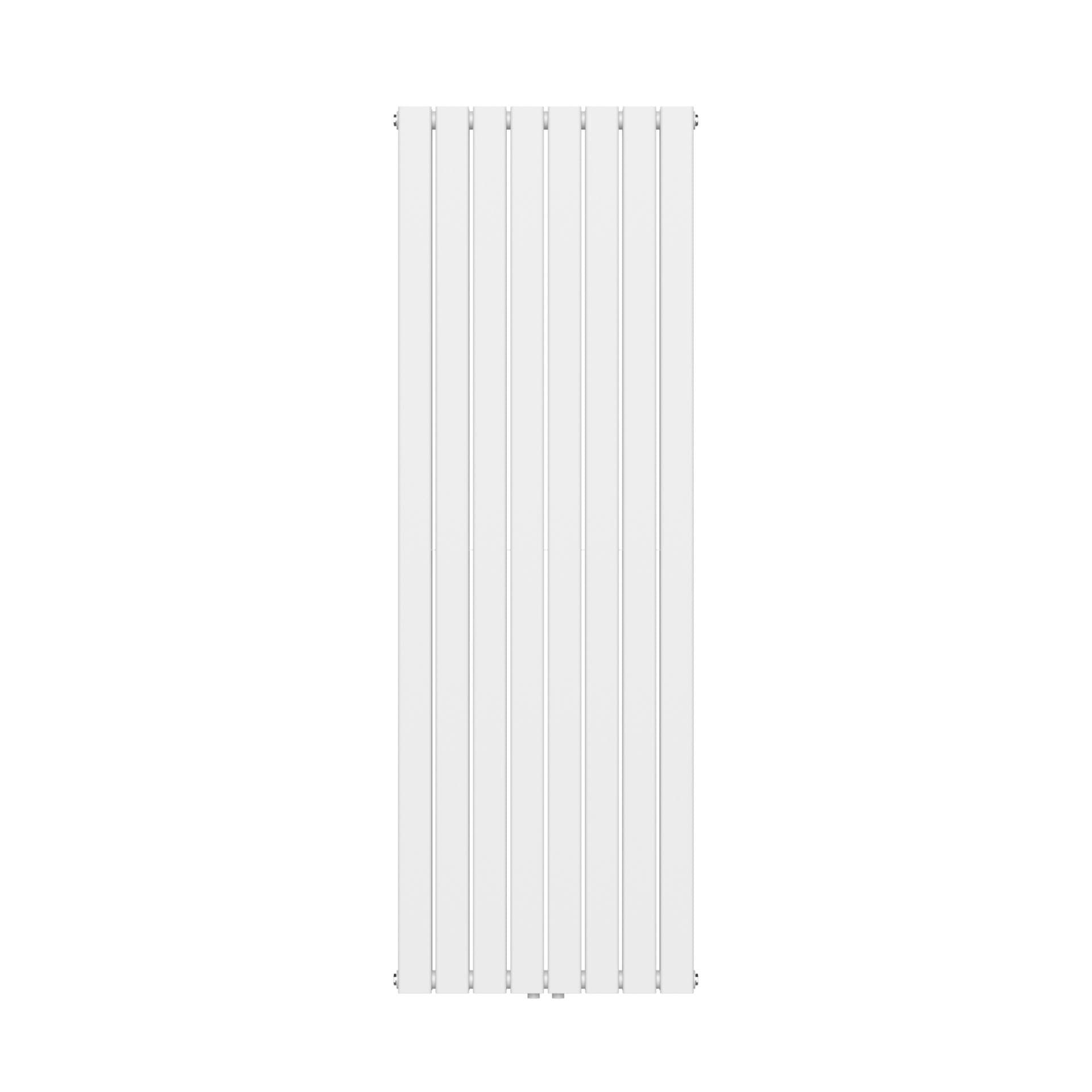 Verticale designradiator - H180 x B60 cm - middenaansluiting wit - 2164 Watt