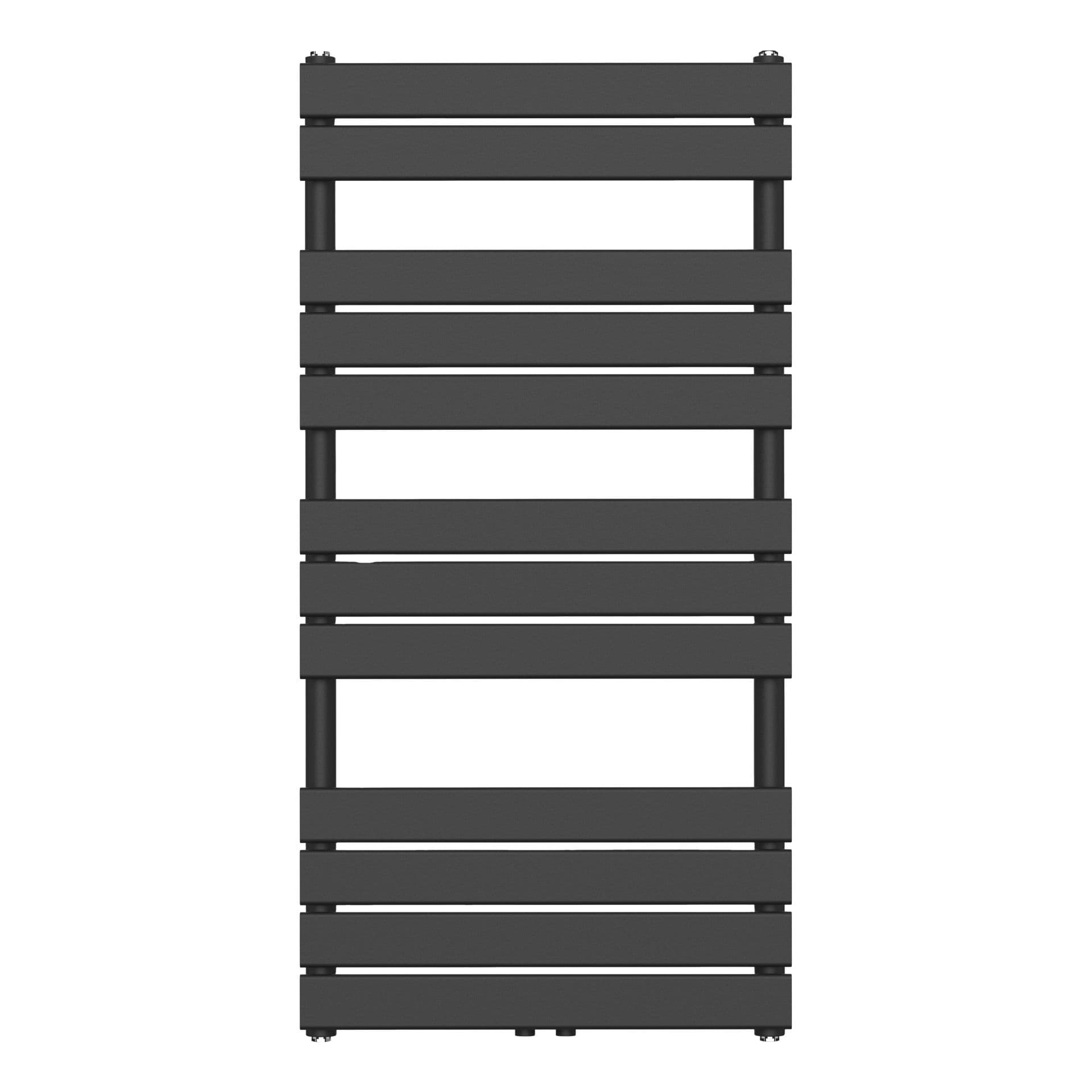 handdoek radiator - Midden Aansluiting - 120x60 - Zwart