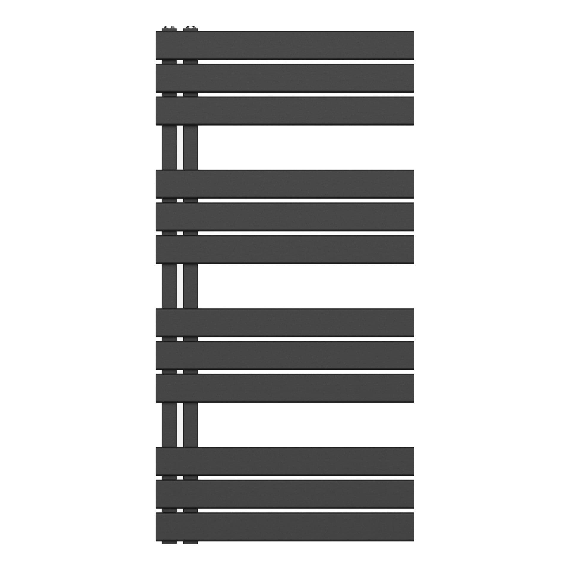 H120 x B60 cm - Handdoekradiator 681W Mat Zwart