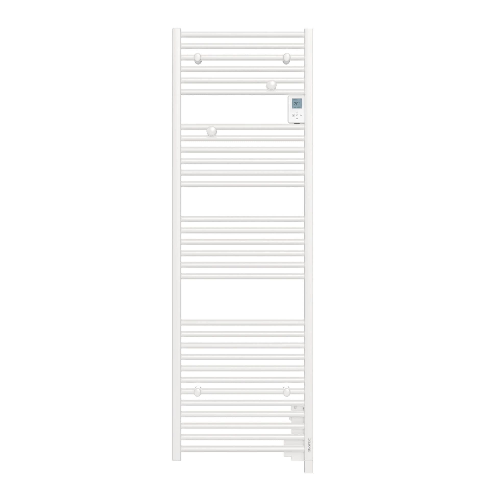 H160 x B50 cm - elektrische handdoekradiator digitaal 750W Wit