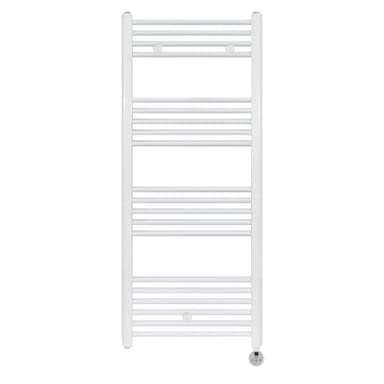 H120 x B50 cm - elektrische handdoekradiator 700 Watt - Wit