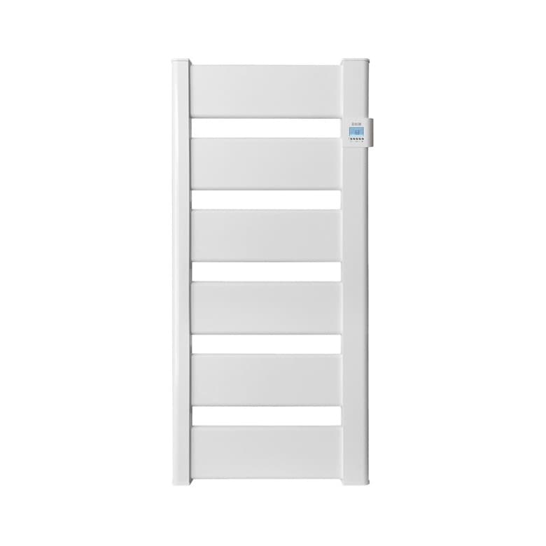 Vera - aluminium badkamerradiator H110 x B50 cm 750 Watt Wit