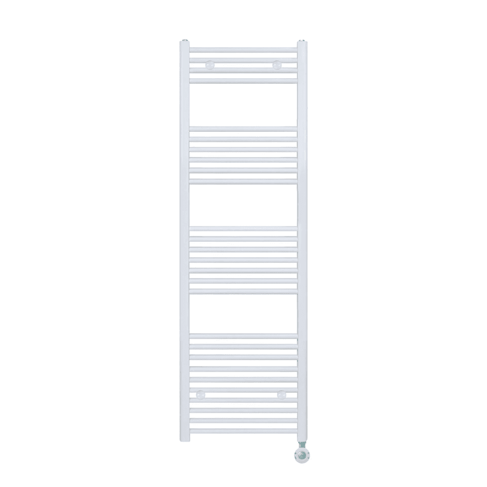 H160 x B50 cm - elektrische handdoekradiator 700 Watt - Wit