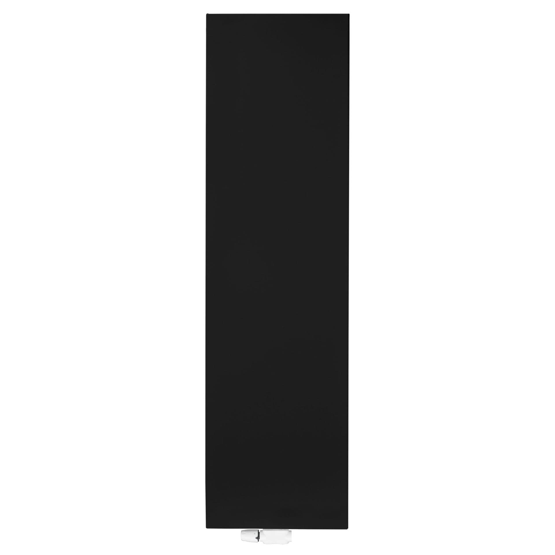 H180 x B60 Verticale designradiator T22 - C6 vlak Mat Zwart