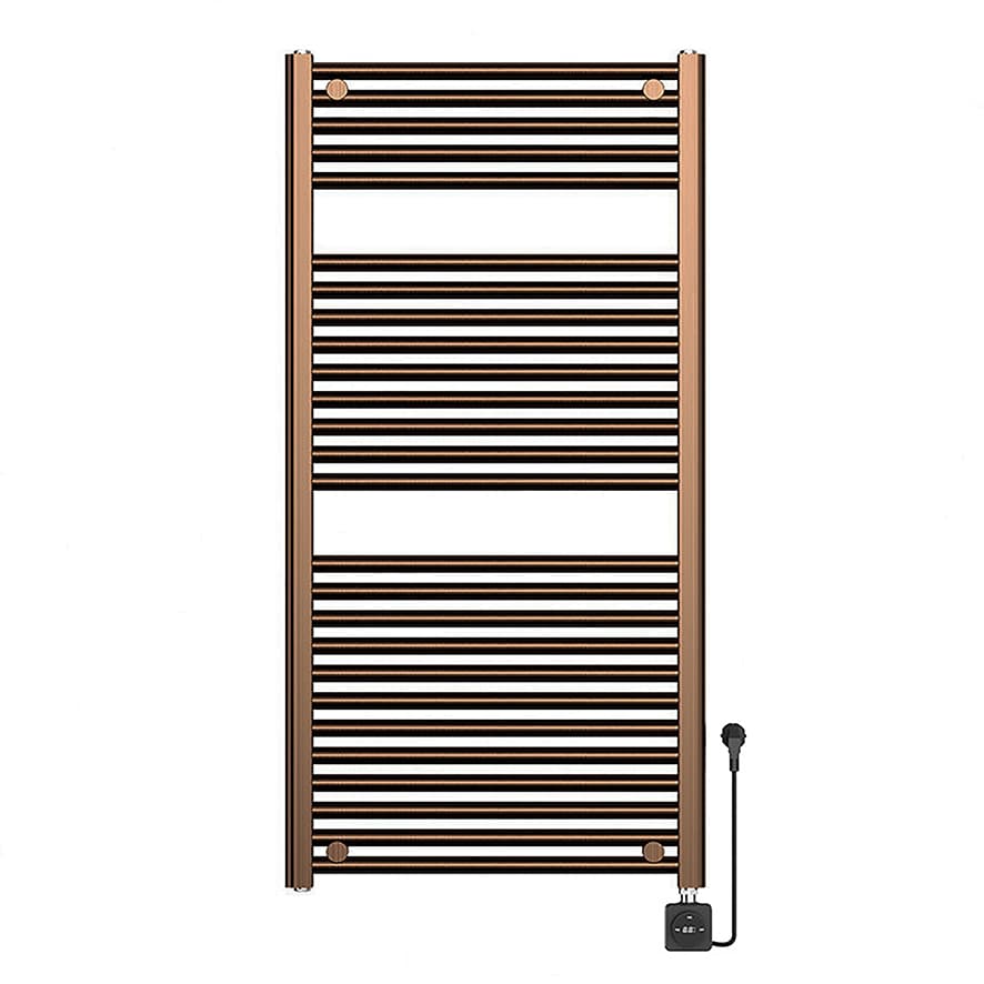 Elara elektrische radiator Smart WiFi 118,5 x 60 cm geborsteld brons koper PVD