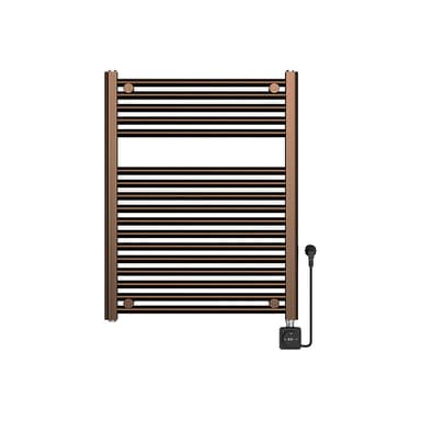 Elara elektrische radiator Smart WiFi 76,6 x 60 cm geborsteld brons koper PVD